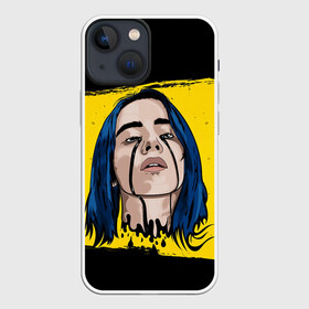 Чехол для iPhone 13 mini с принтом BILLIE EILISH в Белгороде,  |  | bad guy | billie | eilish | ocean eyes | айлиш | билли | девушка | певица | эйлиш