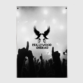 Постер с принтом HOLLYWOOD UNDEAD в Белгороде, 100% бумага
 | бумага, плотность 150 мг. Матовая, но за счет высокого коэффициента гладкости имеет небольшой блеск и дает на свету блики, но в отличии от глянцевой бумаги не покрыта лаком | charlie scene | danny | funny man | hollywood undead | j dog | johnny 3 tears | logo | music | rock | альтернатива | металл | музыка | музыкальный | рок