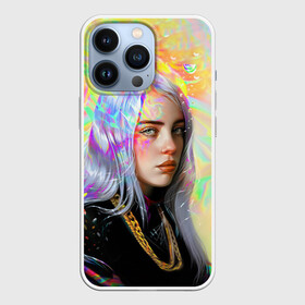 Чехол для iPhone 13 Pro с принтом BILLIE EILISH в Белгороде,  |  | bad guy | billie | eilish | ocean eyes | айлиш | билли | девушка | певица | эйлиш