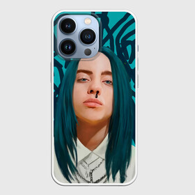 Чехол для iPhone 13 Pro с принтом BILLIE EILISH в Белгороде,  |  | bad guy | billie | eilish | ocean eyes | айлиш | билли | девушка | певица | эйлиш