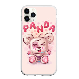 Чехол для iPhone 11 Pro Max матовый с принтом PANDA в Белгороде, Силикон |  | bear | bright | funny | panda | веселый | забавный | мишка | панда | прикольный | смешной | яркий