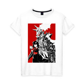 Женская футболка хлопок с принтом Babymetal fan art в Белгороде, 100% хлопок | прямой крой, круглый вырез горловины, длина до линии бедер, слегка спущенное плечо | heavy | japan | kawaii | metal | music | rock | кавай | метал | музыка | рок | хэви | япония