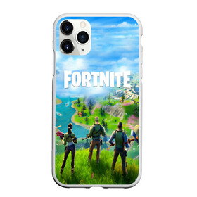 Чехол для iPhone 11 Pro Max матовый с принтом FORTNITE в Белгороде, Силикон |  | Тематика изображения на принте: fornite 2 | fortnite | fortnite x | marshmello | маршмелло | фортнайт | фортнайт 2 | фортнайт глава 2