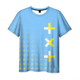 Мужская футболка 3D с принтом TXT в Белгороде, 100% полиэфир | прямой крой, круглый вырез горловины, длина до линии бедер | Тематика изображения на принте: beomgyu | huening kai | k pop | soobin | taehyun | tomorrow x together | txt | yeonjun | к поп