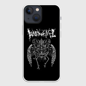 Чехол для iPhone 13 mini с принтом BABYMETAL в Белгороде,  |  | babymetal | heavy | japan | kawaii | metal | moametal | su metal | yuimetal | бэбимэтал | каваий | кикути | металл | мидзуно | моа | накамото | судзука | тяжёлый | хеви метал | юи | япония