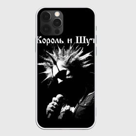 Чехол для iPhone 12 Pro Max с принтом Король и Шут + Анархия (спина) в Белгороде, Силикон |  | skull | киш | король | король и шут | михаил горшенев | черепа | шут