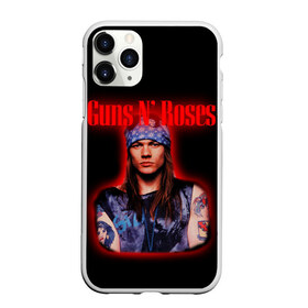 Чехол для iPhone 11 Pro матовый с принтом Guns n roses + Спина в Белгороде, Силикон |  | axl rose | geffen records | gnr | guns | rock | roses | slash | гансы | пистолеты | розы | рок | слеш | эксл роуз