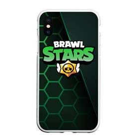 Чехол для iPhone XS Max матовый с принтом Brawl Stars в Белгороде, Силикон | Область печати: задняя сторона чехла, без боковых панелей | Тематика изображения на принте: brawl | bs | clash line | fails | funny | leon | moments | stars | supercell | tick | бой | босс | бравл | броубол | бс | драка | звезд | осада | поззи | сейф | старс | цель