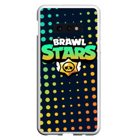 Чехол для Samsung S10E с принтом Brawl Stars в Белгороде, Силикон | Область печати: задняя сторона чехла, без боковых панелей | Тематика изображения на принте: brawl | bs | clash line | fails | funny | leon | moments | stars | supercell | tick | бой | босс | бравл | броубол | бс | драка | звезд | осада | поззи | сейф | старс | цель