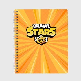 Тетрадь с принтом Brawl Stars в Белгороде, 100% бумага | 48 листов, плотность листов — 60 г/м2, плотность картонной обложки — 250 г/м2. Листы скреплены сбоку удобной пружинной спиралью. Уголки страниц и обложки скругленные. Цвет линий — светло-серый
 | brawl | bs | clash line | fails | funny | leon | moments | stars | supercell | tick | бой | босс | бравл | броубол | бс | драка | звезд | осада | поззи | сейф | старс | цель