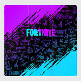 Магнитный плакат 3Х3 с принтом FORTNITE ФОРТНАЙТ в Белгороде, Полимерный материал с магнитным слоем | 9 деталей размером 9*9 см | fortnite | fortnite 2 | fortnite x маршмелло | ikonik | marshmello | ninja | ninja streamer | иконик | ниндзя | фортнайт | фортнайт 2 | фортнайт глава 2