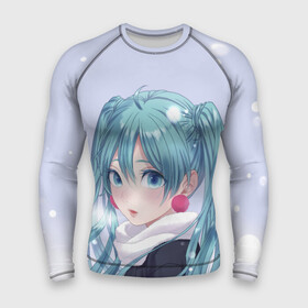 Мужской рашгард 3D с принтом Hatsune Miku. Winter в Белгороде,  |  | anime | aquamarin | aquamarine | everlasting | hatsune | j pop | miku | projectdiva | singer | snow | summer | vocaloid | аквамарин | аниме | вокалоид | мику | певица | хацуне | хацунэ