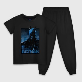 Детская пижама хлопок с принтом Batman в Белгороде, 100% хлопок |  брюки и футболка прямого кроя, без карманов, на брюках мягкая резинка на поясе и по низу штанин
 | bat man | batman | batman comics | caped crusader | comics | dark knight | бетмен | брюс уэйн | бэт мен | бэтмен | тёмный рыцарь