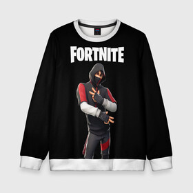 Детский свитшот 3D с принтом FORTNITE IKONIK (КАПЮШОН) в Белгороде, 100% полиэстер | свободная посадка, прямой крой, мягкая тканевая резинка на рукавах и понизу свитшота | fnchap2 | fortnite | fortnite 2 | fortnite x | ikonik | marshmello | иконик | маршмелло | фортнайт | фортнайт 2 | фортнайт глава 2