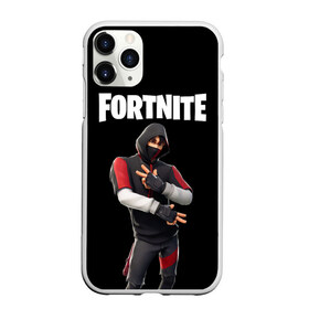 Чехол для iPhone 11 Pro матовый с принтом FORTNITE IKONIK (КАПЮШОН) в Белгороде, Силикон |  | fnchap2 | fortnite | fortnite 2 | fortnite x | ikonik | marshmello | иконик | маршмелло | фортнайт | фортнайт 2 | фортнайт глава 2