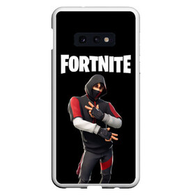 Чехол для Samsung S10E с принтом FORTNITE IKONIK (КАПЮШОН) в Белгороде, Силикон | Область печати: задняя сторона чехла, без боковых панелей | fnchap2 | fortnite | fortnite 2 | fortnite x | ikonik | marshmello | иконик | маршмелло | фортнайт | фортнайт 2 | фортнайт глава 2