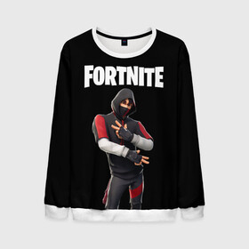 Мужской свитшот 3D с принтом FORTNITE IKONIK (КАПЮШОН) в Белгороде, 100% полиэстер с мягким внутренним слоем | круглый вырез горловины, мягкая резинка на манжетах и поясе, свободная посадка по фигуре | Тематика изображения на принте: fnchap2 | fortnite | fortnite 2 | fortnite x | ikonik | marshmello | иконик | маршмелло | фортнайт | фортнайт 2 | фортнайт глава 2