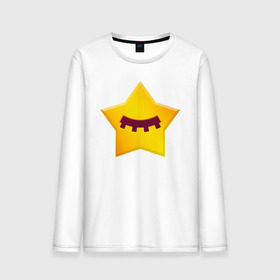 Мужской лонгслив хлопок с принтом BRAWL STARS - SANDY в Белгороде, 100% хлопок |  | brawl | bull | colt | crow | game | games | leon | online | penny | poco | sandy | shelly | spike | star | stars | wanted | брав | бравл | браво | звезда | звезды | игра | игры | лого | онлайн | сенди | старс | сэнди
