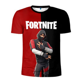 Мужская футболка 3D спортивная с принтом FORTNITE IKONIK в Белгороде, 100% полиэстер с улучшенными характеристиками | приталенный силуэт, круглая горловина, широкие плечи, сужается к линии бедра | Тематика изображения на принте: fortnite | fortnite 2 | fortnite x маршмелло | ikonik | marshmello | ninja | ninja streamer | иконик | ниндзя | фортнайт | фортнайт 2 | фортнайт глава 2