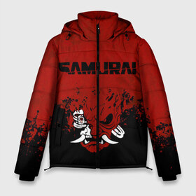 Мужская зимняя куртка 3D с принтом Cyberpunk 2077 Samurai в Белгороде, верх — 100% полиэстер; подкладка — 100% полиэстер; утеплитель — 100% полиэстер | длина ниже бедра, свободный силуэт Оверсайз. Есть воротник-стойка, отстегивающийся капюшон и ветрозащитная планка. 

Боковые карманы с листочкой на кнопках и внутренний карман на молнии. | cbp | cyberpunk 2077 | samurai | игра | киберпанк 2077 | самурай