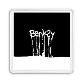 Магнит 55*55 с принтом Banksy в Белгороде, Пластик | Размер: 65*65 мм; Размер печати: 55*55 мм | Тематика изображения на принте: art | banksy | street | street art | арт | бэнкси | стрит | стрит арт