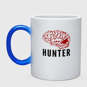 Кружка хамелеон с принтом Mindhunter в Белгороде, керамика | меняет цвет при нагревании, емкость 330 мл | hunter | mind | mindhunter | netflix | мозг | охотник | охотник за разумом | разум | сериал