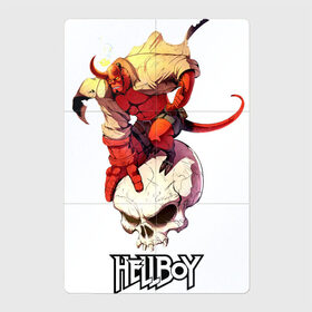 Магнитный плакат 2Х3 с принтом Hellboy в Белгороде, Полимерный материал с магнитным слоем | 6 деталей размером 9*9 см | Тематика изображения на принте: 