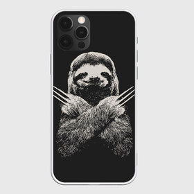 Чехол для iPhone 12 Pro Max с принтом Slotherine в Белгороде, Силикон |  | animals | wolverine | ленивец | росомаха