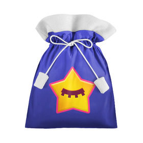 Подарочный 3D мешок с принтом BRAWL STARS - SANDY в Белгороде, 100% полиэстер | Размер: 29*39 см | brawl | bull | colt | crow | game | games | leon | online | penny | poco | sandy | shelly | spike | star | stars | wanted | брав | бравл | браво | звезда | звезды | игра | игры | лого | онлайн | сенди | старс | сэнди