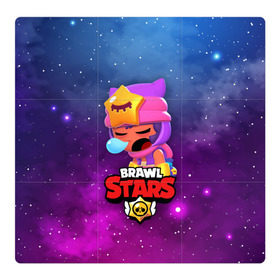 Магнитный плакат 3Х3 с принтом SANDY SPACE (Brawl Stars) в Белгороде, Полимерный материал с магнитным слоем | 9 деталей размером 9*9 см | brawl | bull | colt | crow | game | games | leon | online | penny | poco | sandy | shelly | spike | star | stars | wanted | брав | бравл | браво | звезда | звезды | игра | игры | лого | онлайн | сенди | старс | сэнди