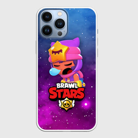 Чехол для iPhone 13 Pro Max с принтом SANDY SPACE (Brawl Stars) в Белгороде,  |  | Тематика изображения на принте: brawl | bull | colt | crow | game | games | leon | online | penny | poco | sandy | shelly | spike | star | stars | wanted | брав | бравл | браво | звезда | звезды | игра | игры | лого | онлайн | сенди | старс | сэнди