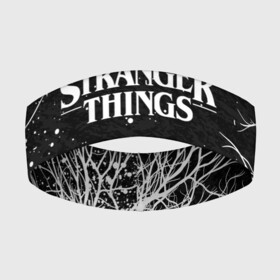 Повязка на голову 3D с принтом STRANGER THINGS | ОЧЕНЬ СТРАННЫЕ ДЕЛА в Белгороде,  |  | 11 | stranger things | одди | одиннадцатая | очень странные дела | сериалы