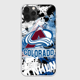 Чехол для iPhone 12 Pro Max с принтом Колорадо Эвеланш в Белгороде, Силикон |  | avalanche | colorado | colorado avalanche | hockey | nhl | usa | колорадо | колорадо эвеланш | нхл | спорт | сша | хоккей | шайба | эвеланш