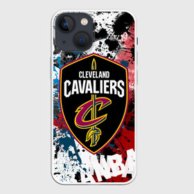 Чехол для iPhone 13 mini с принтом Кливленд Кавальерс в Белгороде,  |  | cavaliers | cleveland | cleveland cavaliers | nba | баскетбол | кавальерс | кливленд | кливленд кавальерс | нба