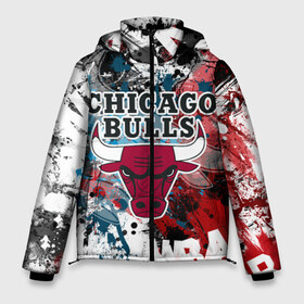 Мужская зимняя куртка 3D с принтом Чикаго Буллз в Белгороде, верх — 100% полиэстер; подкладка — 100% полиэстер; утеплитель — 100% полиэстер | длина ниже бедра, свободный силуэт Оверсайз. Есть воротник-стойка, отстегивающийся капюшон и ветрозащитная планка. 

Боковые карманы с листочкой на кнопках и внутренний карман на молнии. | bulls | chicago | chicago bulls | nba | баскетбол | буллз | нба | чикаго | чикаго буллз