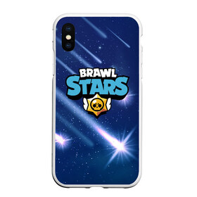 Чехол для iPhone XS Max матовый с принтом Brawl Stars в Белгороде, Силикон | Область печати: задняя сторона чехла, без боковых панелей | brawl stars | crow | game | leon | бравл | бравл стар | бравл старс | ворон | ворона | детская | детям | игра | компьютерная игра | кров | леон | персонаж | развлечение