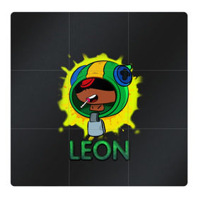 Магнитный плакат 3Х3 с принтом Leon (Brawl Stars) в Белгороде, Полимерный материал с магнитным слоем | 9 деталей размером 9*9 см | Тематика изображения на принте: brawl stars | crow | game | leon | бравл | бравл стар | бравл старс | ворон | ворона | детская | детям | игра | компьютерная игра | кров | леон | персонаж | развлечение