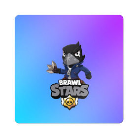 Магнит виниловый Квадрат с принтом Crow (Brawl Stars) в Белгороде, полимерный материал с магнитным слоем | размер 9*9 см, закругленные углы | brawl stars | crow | game | leon | бравл | бравл стар | бравл старс | ворон | ворона | детская | детям | игра | компьютерная игра | кров | леон | персонаж | развлечение