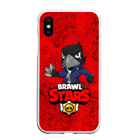 Чехол для iPhone XS Max матовый с принтом Crow (Brawl Stars) в Белгороде, Силикон | Область печати: задняя сторона чехла, без боковых панелей | brawl stars | crow | game | leon | бравл | бравл стар | бравл старс | ворон | ворона | детская | детям | игра | компьютерная игра | кров | леон | персонаж | развлечение