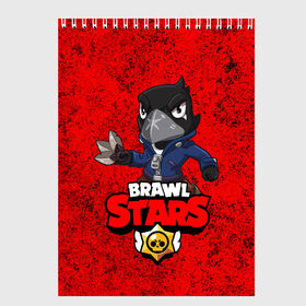 Скетчбук с принтом Crow (Brawl Stars) в Белгороде, 100% бумага
 | 48 листов, плотность листов — 100 г/м2, плотность картонной обложки — 250 г/м2. Листы скреплены сверху удобной пружинной спиралью | brawl stars | crow | game | leon | бравл | бравл стар | бравл старс | ворон | ворона | детская | детям | игра | компьютерная игра | кров | леон | персонаж | развлечение