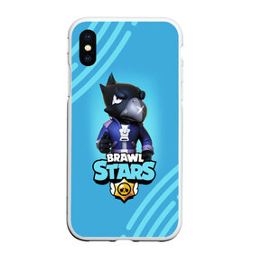 Чехол для iPhone XS Max матовый с принтом Crow (Brawl Stars) в Белгороде, Силикон | Область печати: задняя сторона чехла, без боковых панелей | brawl stars | crow | game | leon | бравл | бравл стар | бравл старс | ворон | ворона | детская | детям | игра | компьютерная игра | кров | леон | персонаж | развлечение