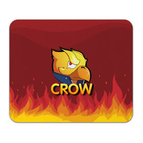 Коврик для мышки прямоугольный с принтом Crow (Brawl Stars) в Белгороде, натуральный каучук | размер 230 х 185 мм; запечатка лицевой стороны | brawl stars | crow | game | leon | бравл | бравл стар | бравл старс | ворон | ворона | детская | детям | игра | компьютерная игра | кров | леон | персонаж | развлечение