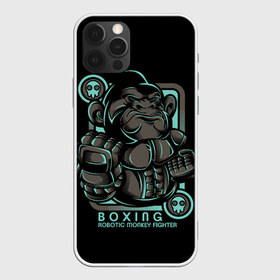 Чехол для iPhone 12 Pro Max с принтом Gorilla fighter в Белгороде, Силикон |  | Тематика изображения на принте: boxing | cool | fighter | fist | glove | gorilla | monkey | power | punch | robot | боец | бокс | горилла | крутая | кулак | обезьяна | перчатка | робот | сила | удар