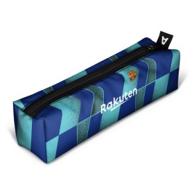 Пенал 3D с принтом Barcelona PreMatch kit в Белгороде, 100% полиэстер | плотная ткань, застежка на молнии | Тематика изображения на принте: barcelona | champions | laliga | league | messi | spain | барселона | испания | лига | месси | чемпионов