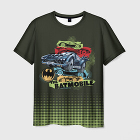 Мужская футболка 3D с принтом The Batmobile в Белгороде, 100% полиэфир | прямой крой, круглый вырез горловины, длина до линии бедер | Тематика изображения на принте: 80 | 80th | anniversary | bat man | batman | batman comics | caped crusader | dark knight | shtatbat | бетмен | брюс уэйн | бэт мен | бэтмен | тёмный рыцарь