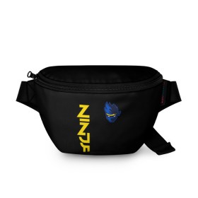 Поясная сумка 3D с принтом FORTNITE NINJA в Белгороде, 100% полиэстер | плотная ткань, ремень с регулируемой длиной, внутри несколько карманов для мелочей, основное отделение и карман с обратной стороны сумки застегиваются на молнию | fnchap2 | fortnite | fortnite 2 | fortnite x | marshmello | ninja | ninja hyper streamer | ninja streamer | streamer | tyler blevins | маршмелло | ниндзя | фортнайт | фортнайт 2 | фортнайт глава 2