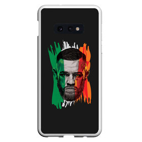 Чехол для Samsung S10E с принтом Conor McGregor в Белгороде, Силикон | Область печати: задняя сторона чехла, без боковых панелей | Тематика изображения на принте: champ | champion | conor | irish | king | mac | mcgregor | mma | mystic | notorious | ufc | боец | ирландия | конор | король | мак | макгрегор | мма | тони | хабиб | чемп | чемпион | юфс