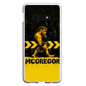 Чехол для Samsung S10E с принтом McGregor в Белгороде, Силикон | Область печати: задняя сторона чехла, без боковых панелей | Тематика изображения на принте: anthony | championship | conor | fighting | mcgregor | mma | ufc | ultimate | абсолютный | бойцовский | бокс | бразильское | джиу джитсу | ирландия | капоэйра | карате | конор | макгрегор | мма | октагон | тхэквондо | чемпионат