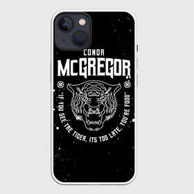 Чехол для iPhone 13 с принтом Конор Макгрегор в Белгороде,  |  | conor mcgregor | mma | the notorious | ufc | боец | конор макгрегор | миксфайт | чемпион