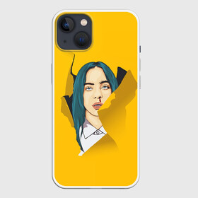 Чехол для iPhone 13 с принтом Billie Eilish в Белгороде,  |  | Тематика изображения на принте: bad | billie | boy | boys | eilish | girl | girls | music | pop | rap | sad | trend | билли | грустно | девочка | девочки | девушка | мальчик | музыка | поп | рэп | тренд | эйлиш